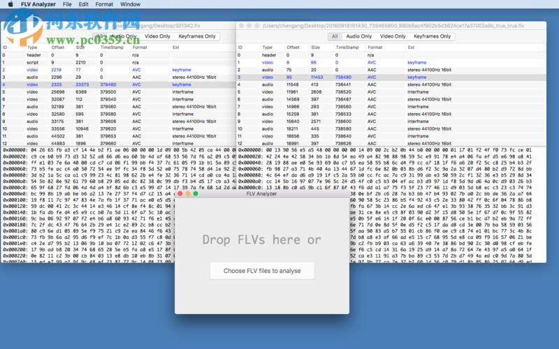 FLV Viewer for Mac(FLV文件分析查看工具) 1.1