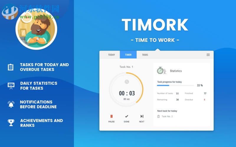 Timork for Mac(工作任务管理软件) 1.2