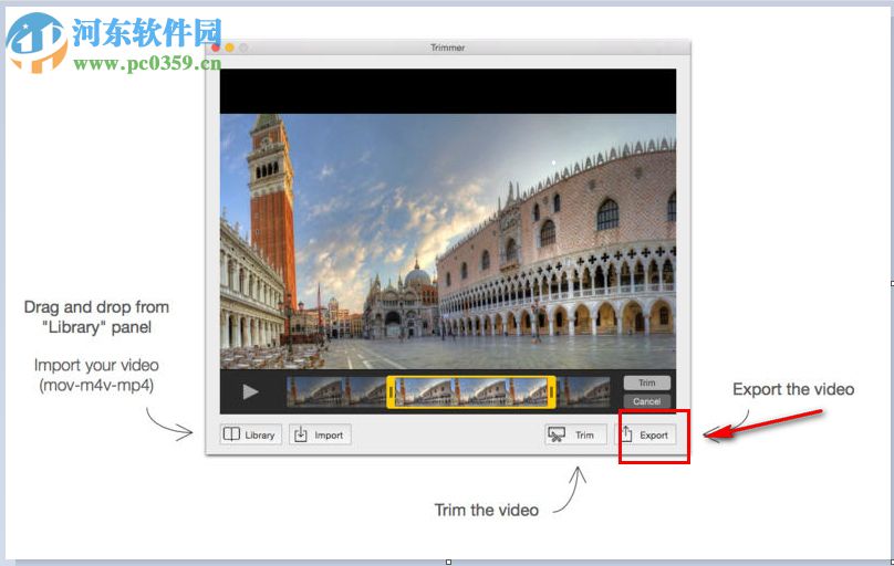 Trimmer for Mac(视频剪辑软件) 1.2