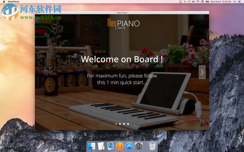 Xkey Piano for Mac(钢琴模拟软件) 1.0.1