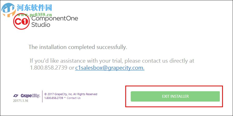 ComponentOne Studio2017下载(附安装教程) 破解版