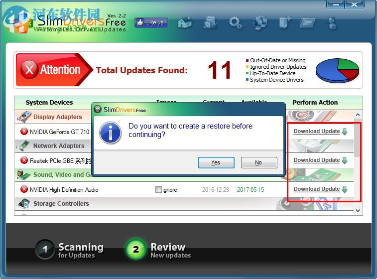 SlimDrivers(驱动升级大师) 2.3.2 官方版