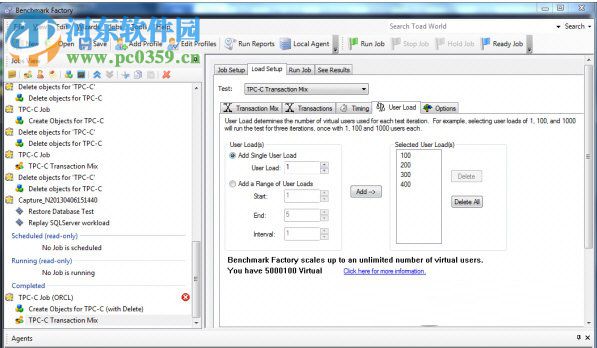 Benchmark Factory下载(服务器性能测试) 7.1 免费版