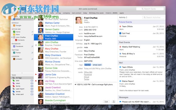 BusyContacts通讯录 1.2.1 mac版