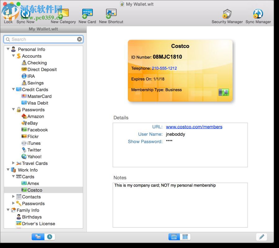 eWallet for mac(密码管理工具) 8.3.7 官方版