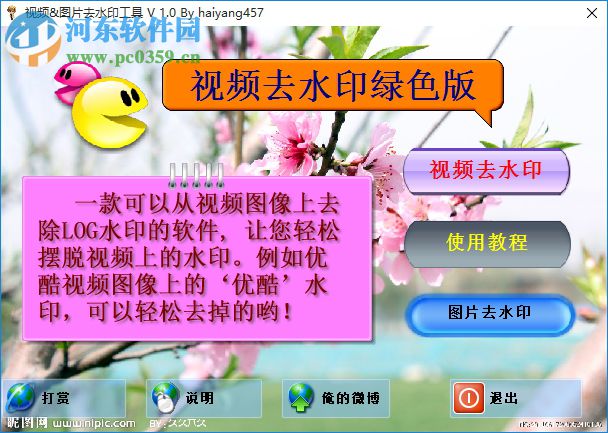 视频图片去水印工具 1.0 中文免费版