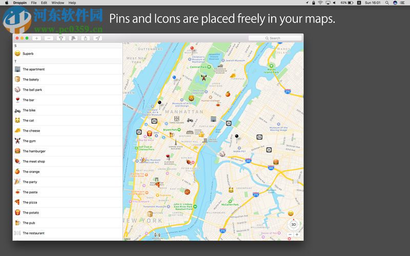 Droppin for Mac(地图制作工具) 1.0 官方版