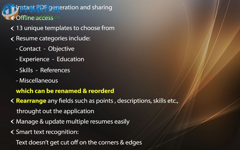 Resume Builder for Mac(简历制作软件) 1.5.0 免费版