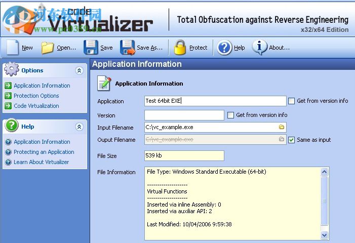 Code Virtualizer(代码混淆器) 2.2.2.0 免费版