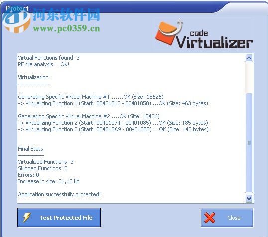 Code Virtualizer(代码混淆器) 2.2.2.0 免费版