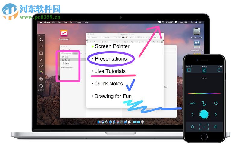 ScreenBrush for mac(ios投屏软件) 1.0.1 官方版