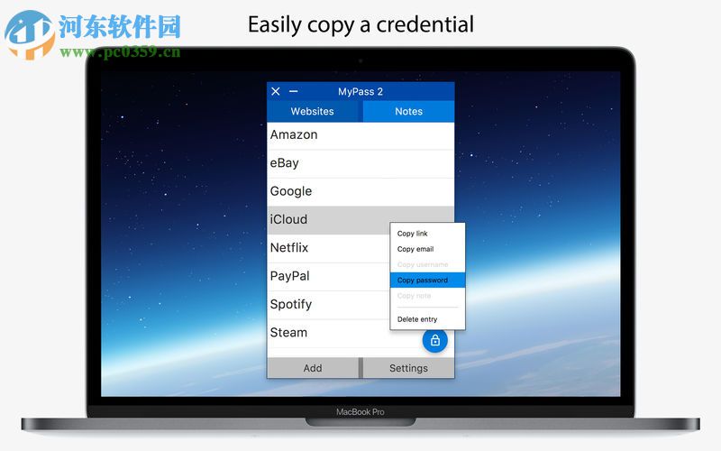 MyPass 2 for mac(密码管理工具) 2.0 官方版