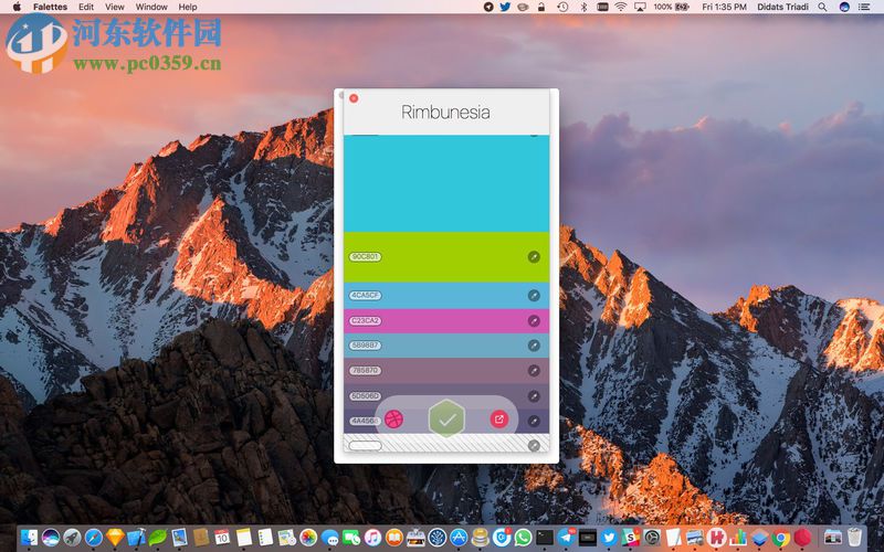 Falettes for mac(调色软件) 1.0 官方版