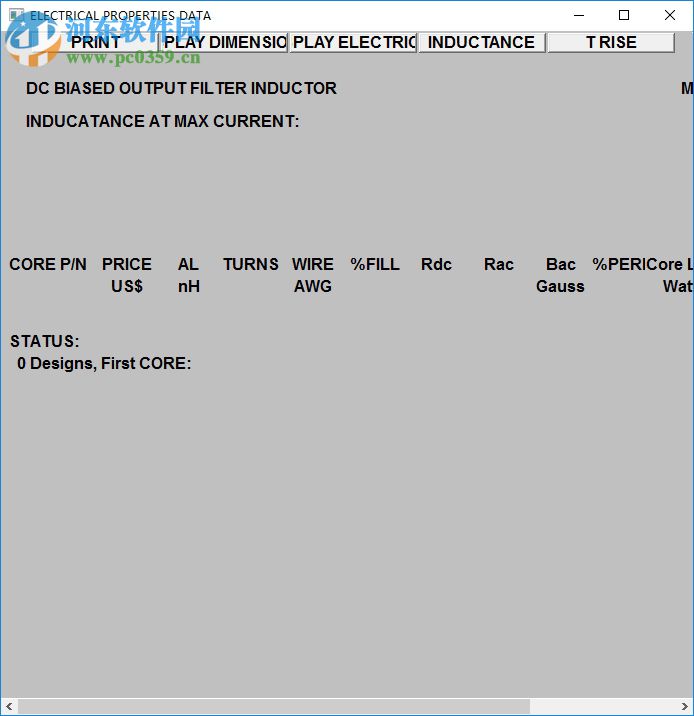 MICROMETALS(电感设计软件) 1.1 绿色版