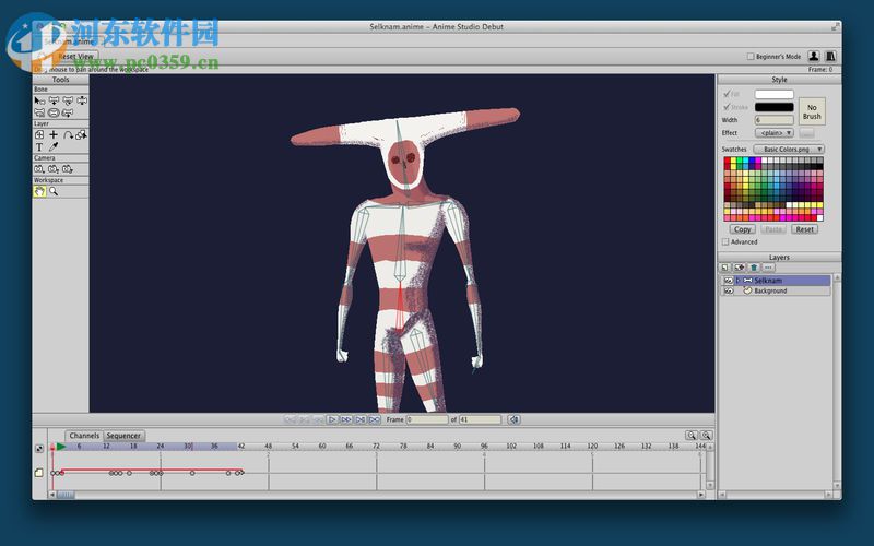 Anime Studio Debut 11 for mac(2d动画制作软件) 11.2.0 官方版