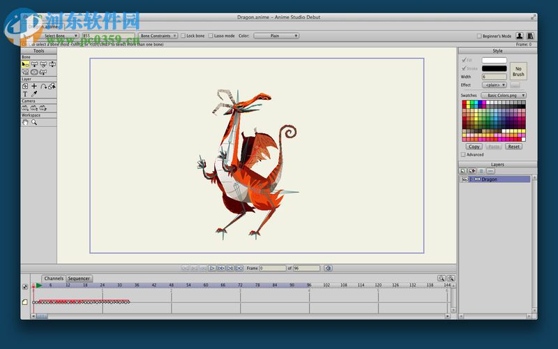 Anime Studio Debut 11 for mac(2d动画制作软件) 11.2.0 官方版