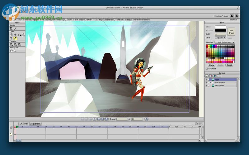 Anime Studio Debut 11 for mac(2d动画制作软件) 11.2.0 官方版