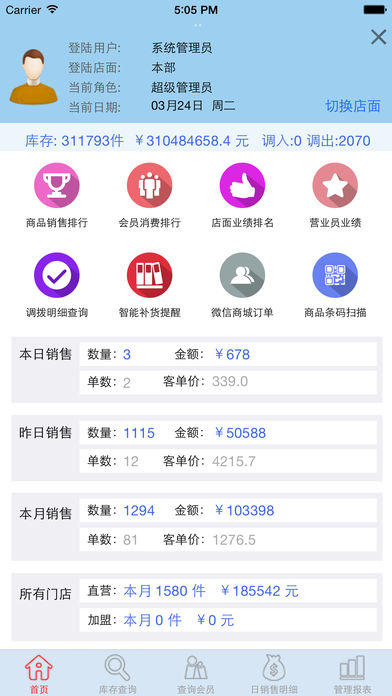 Esale易售乐服装销售管理软件移动助手(1)