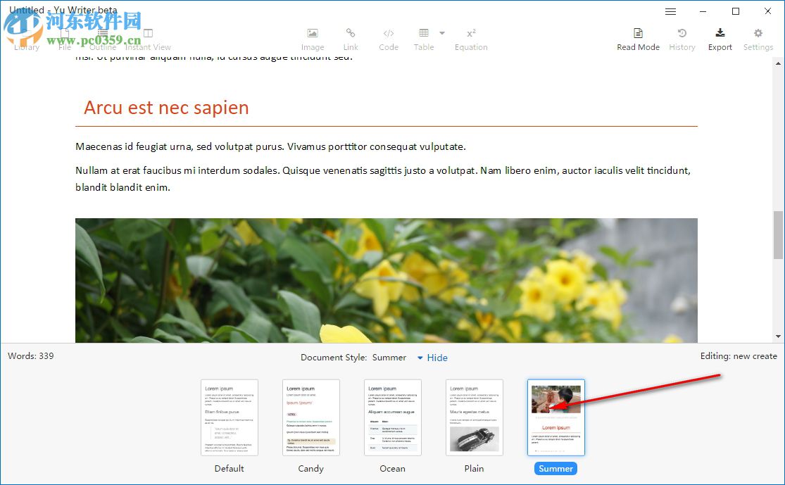 Yu Writer(Markdown编辑器) 0.5.2 绿色版