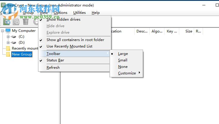 虚拟分区创建加密(Jetico BestCrypt) 9.03.19 官方版