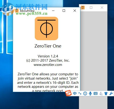 ZeroTier One(局域网搭建平台) 1.2.4 官方版