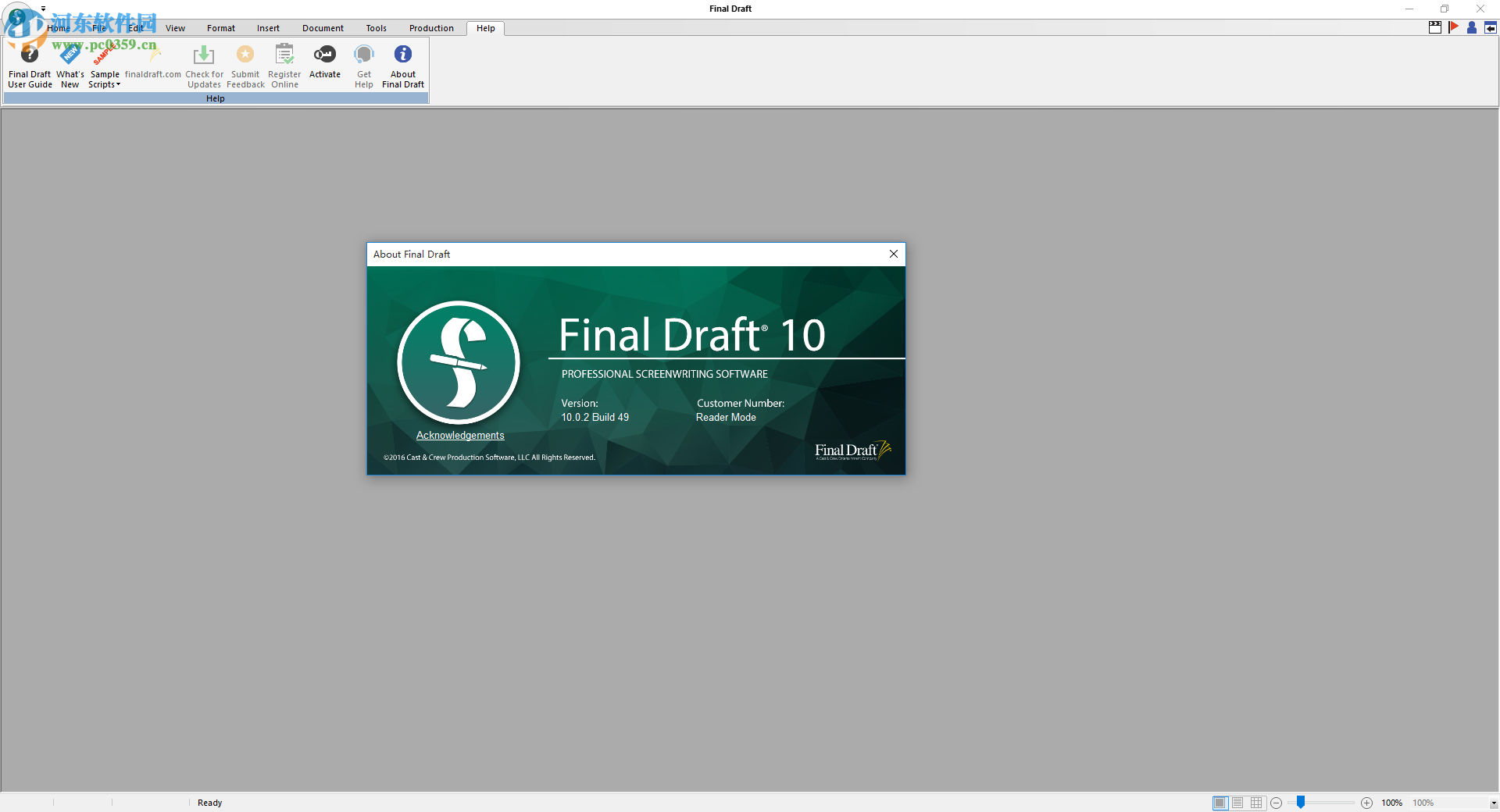Final Draft 10下载(剧本写作软件) 10.5.7.5 免费版