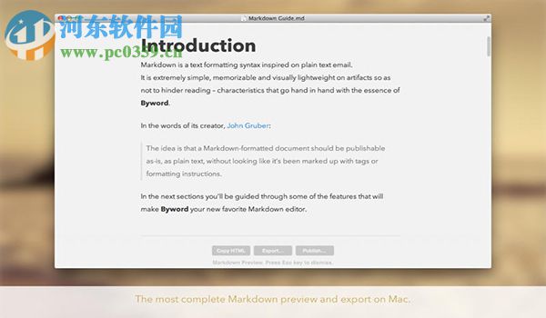 byword for mac下载(文字编辑软件) 2.8.1 免费版