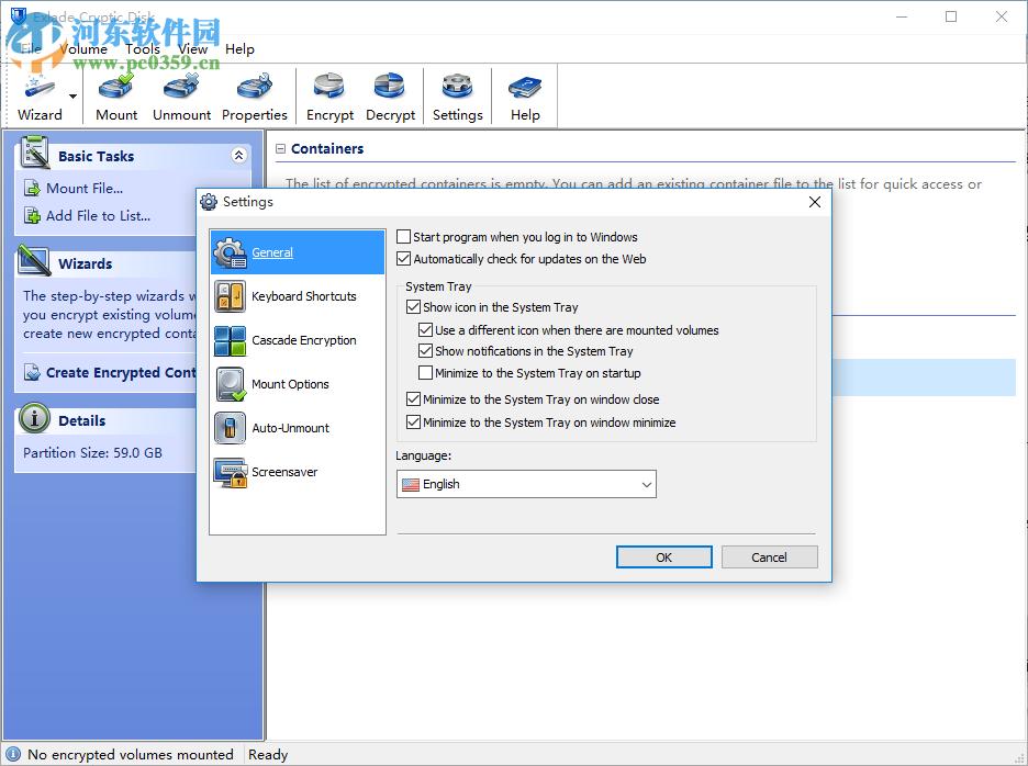 cryptic disk下载(磁盘加密软件) 2.4.9.0 绿色免费版