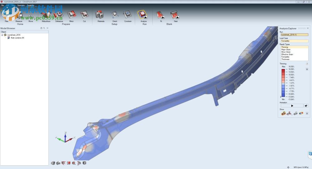 Click2Form 2017(逆向冲压分析工具) 免费版