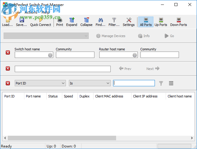 SoftPerfect Switch Port Mapper(交换机端口映射工具) 2.0.7 破解版