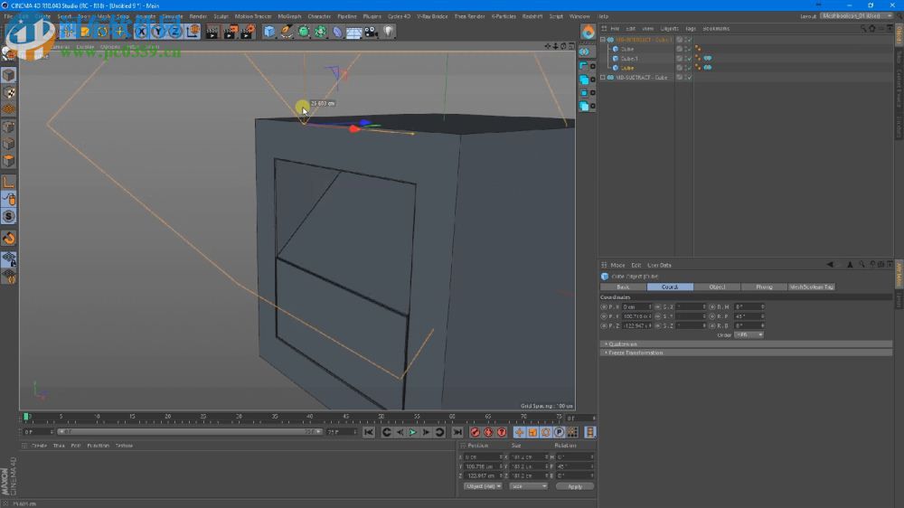 TGS MeshBoolean(C4D布尔插件) 1.5 破解版