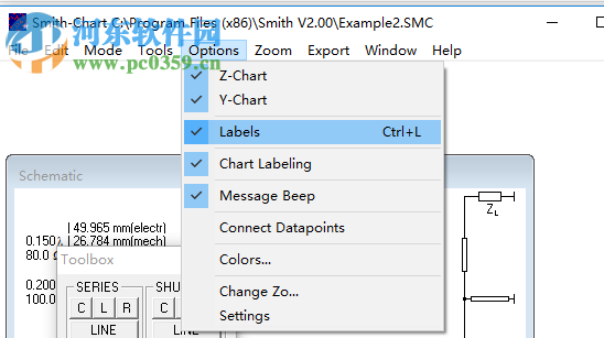 smith圆图阻抗匹配计算软件 2.1 免费版