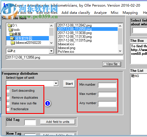 文献分析软件bibexcel 2016.02.20 免费版