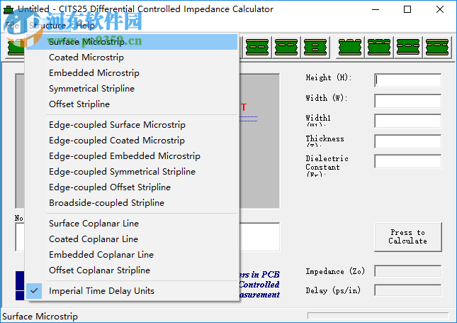 CITS25下载(PCB阻抗计算软件) 2.0.3 官方版