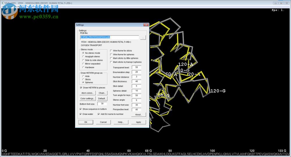 VisProt3DS(化学结构图查看工具) 3.02 官方版