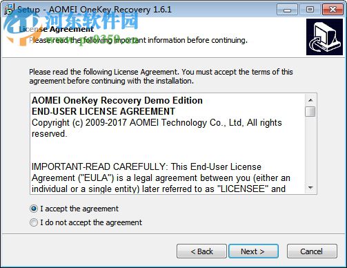 AOMEI Onekey Recovery Pro下载(傲梅一键恢复) 1.6.1 专业版