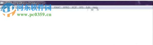 shelxtl解晶体软件