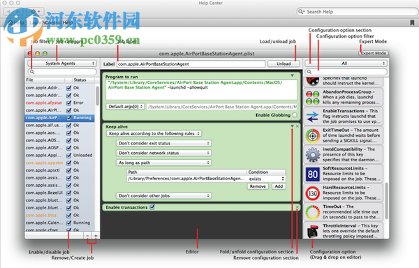 LaunchControl for Mac下载(后台进程管理工具) 1.37 免费版