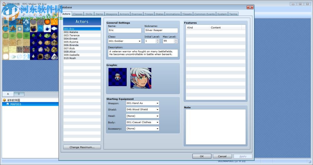 RPGMaker VX ACE(RPG游戏制作工具) 1.0.2.2 中文激活版