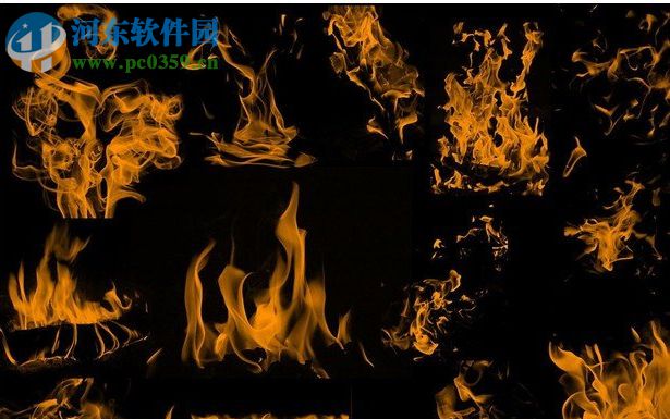 PS火焰笔刷 免费版