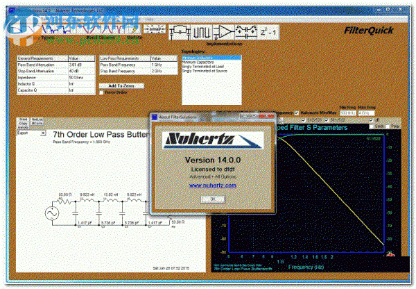 filter solutions 2015下载(滤波器设计软件) 14.0.0 破解版