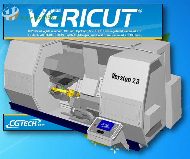 vericut7.3 数控仿真软件 破解版