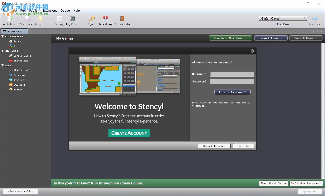 stencyl下载(游戏开发平台) 3.4.0 中文破解版