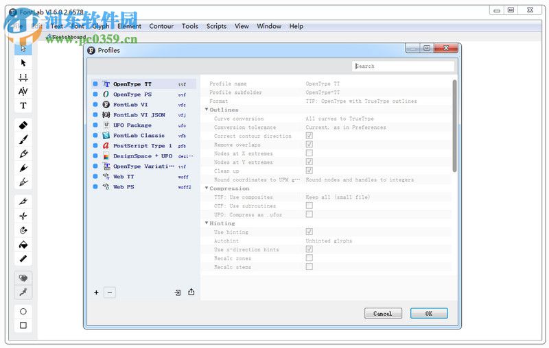 字体设计及开发工具(FontLab VI) 6.0.2.6578 破解版