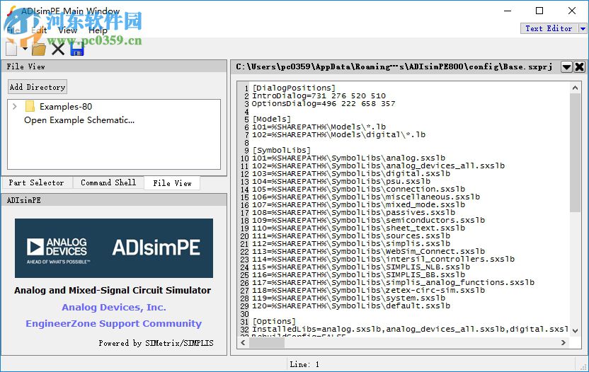 ADIsimPE(电路仿真设计) 8.001 官方版