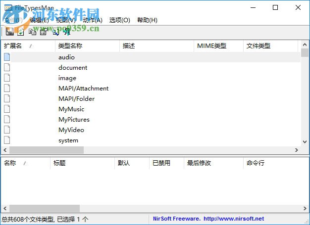 FileTypesMan(文件类型查看)