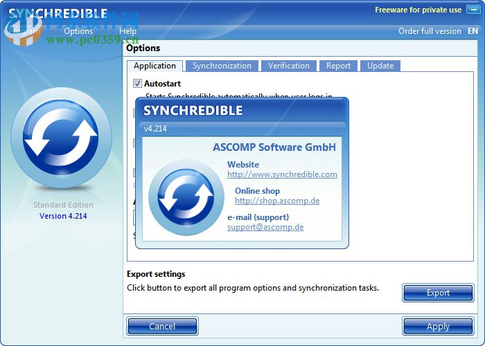 Synchredible(数据同步工具)