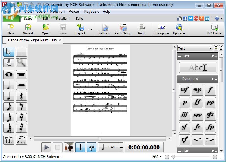 Crescendo Music Notation Editor(乐谱编辑器) 4.13 官方版