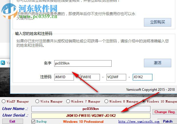 Windows 10 Manager 注册机