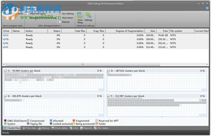 O&O Defrag下载(碎片整理软件) 含32/64位 21.1.1211 破解版